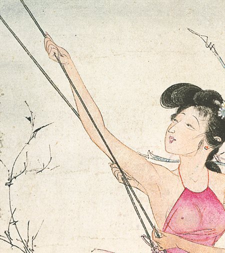 武邑-胡也佛的仕女画和最知名的金瓶梅秘戏图